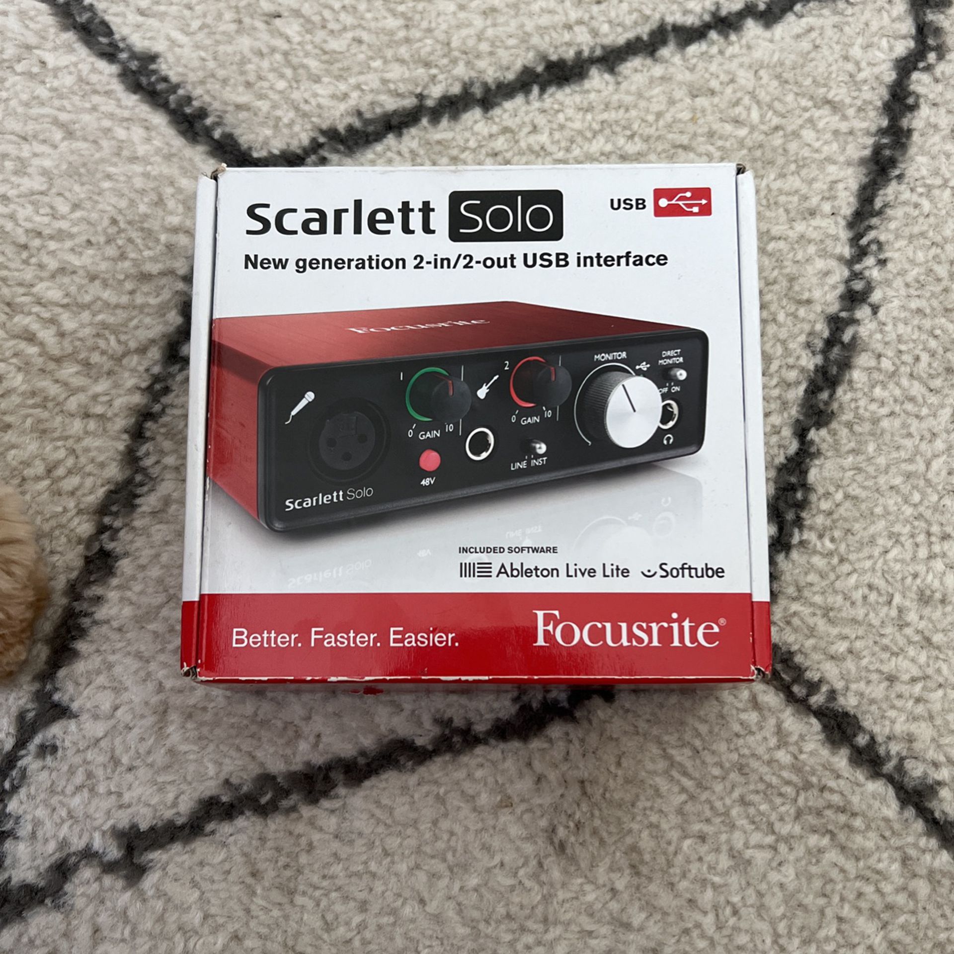 Focusrite Scarlett Solo 2nd Gen Audio Interface
