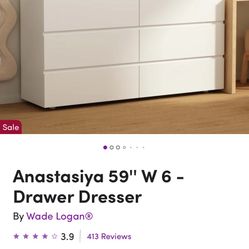 Wayfair 6-drawer Dresser