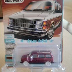Auto World 1985 Dogde Van Ultra Red Chase