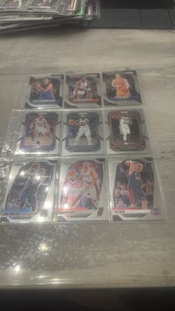 Panini Prizm NBA Basketball Card Lot