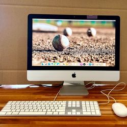 🍎 iMac 21.5” 2012 i7 3.1Ghz 16GB RAM 1.12TB Fusion Drive Crack Screen Fully Functional
