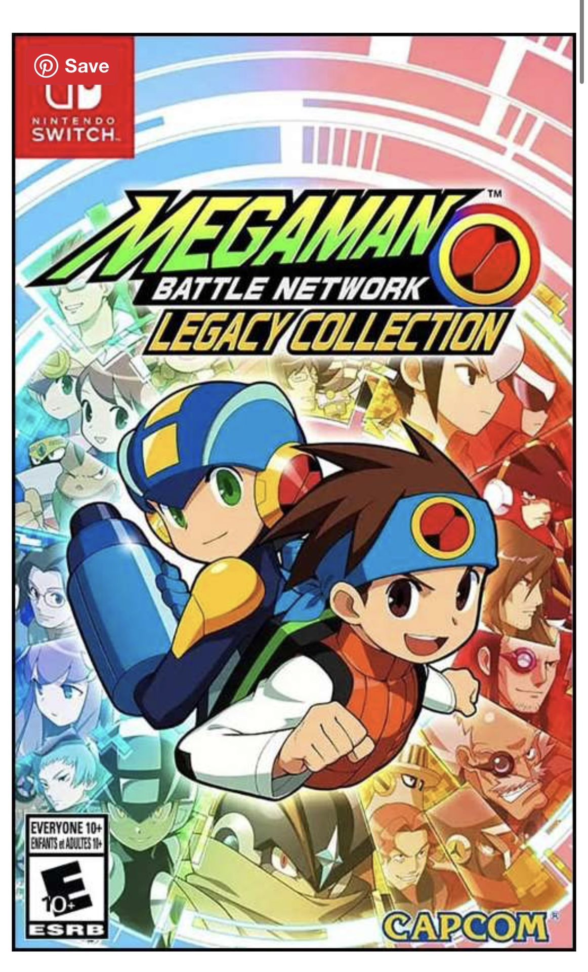 Megaman Battlenetwork Legacy Collection Switch