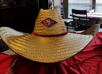49er Straw Hat....firm on price