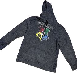 Harry Porter Hoodie Hogwart Sz 2XL Men’s Black & White Pullover Great Condition
