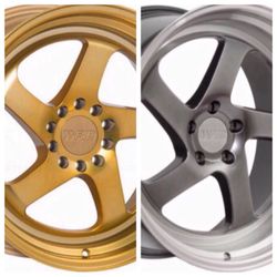 F1R 18” wheels 5x114 5x100 5x120 (only 50 down payment / no credit check )