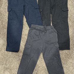 Boys Fleece Pants (3), great condition, size 6