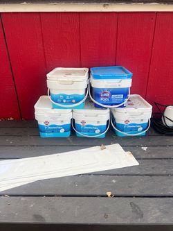 Free Empty chemicals buckets