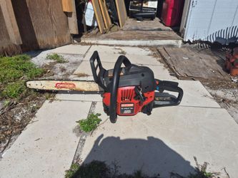Chainsaws.