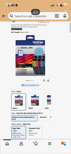 Printer Ink