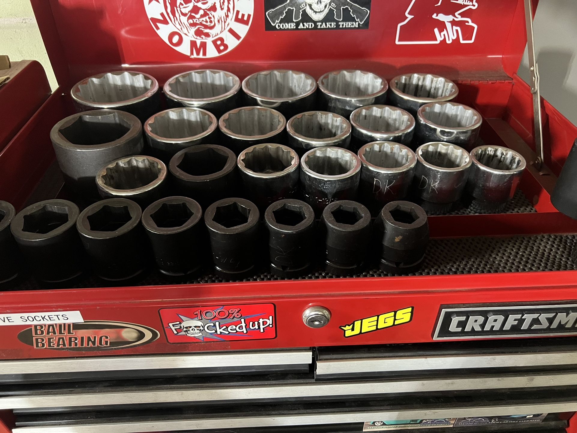 1” Drive Socket Set SAE