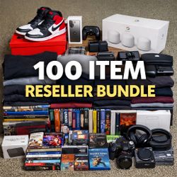 RESELLER INVENTORY LOT — 100 ITEMS — $1,000 OBO — PICKUP TODAY
