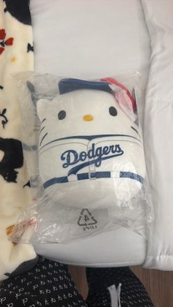 Hello Kitty LA Dodgers Plush Toy