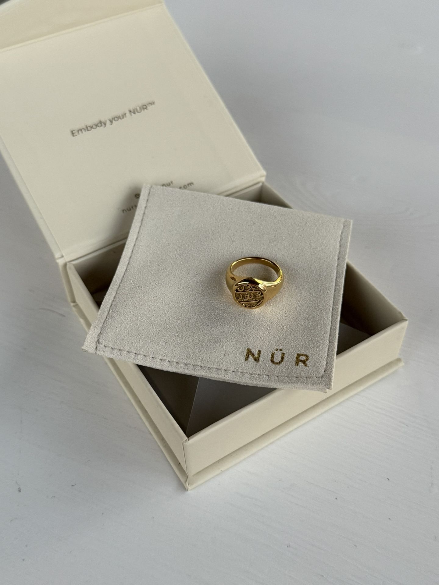 Gold Nür Ring