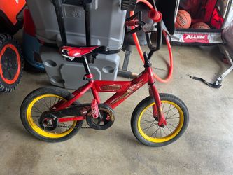 Toddler bike- Disney cars