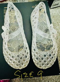 Toddler girls jelly flats