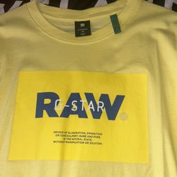 G-Star Raw Tee (yellow)