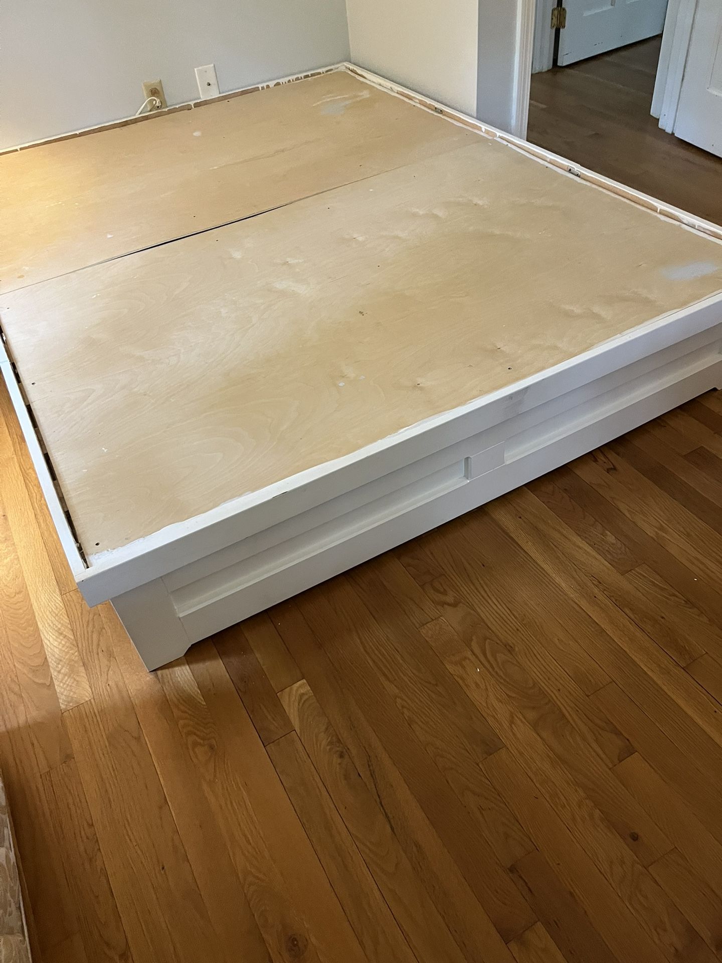 Queen Size Custom Made Platform Bed