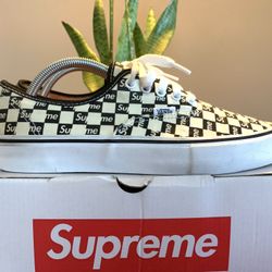 Vans hot sale supreme checkerboard
