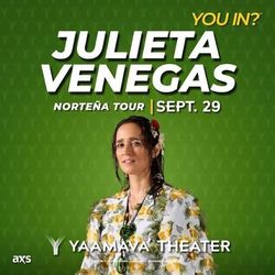 Julieta Venegas @ Yaamava Theater