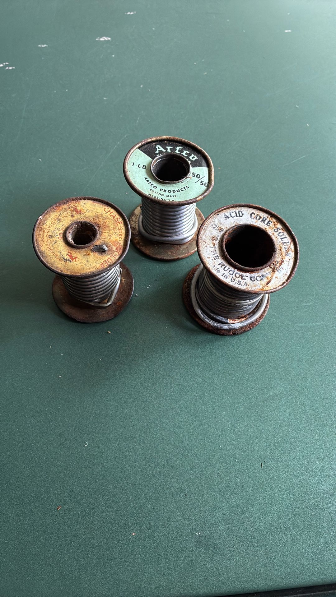 Solder. 3 Rolls