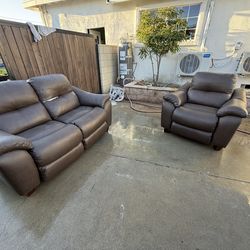 Loveseat And Recliner