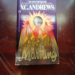 Secrets Of The Morning By VC Andrews Softcover book