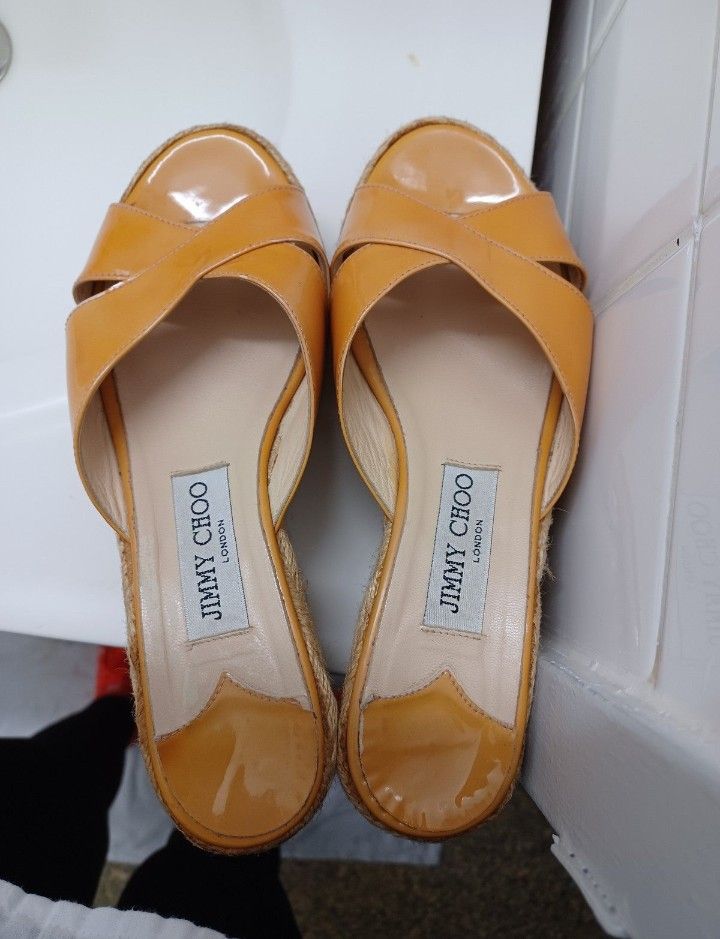 Authentic Jimmy Choo Wedge 36
