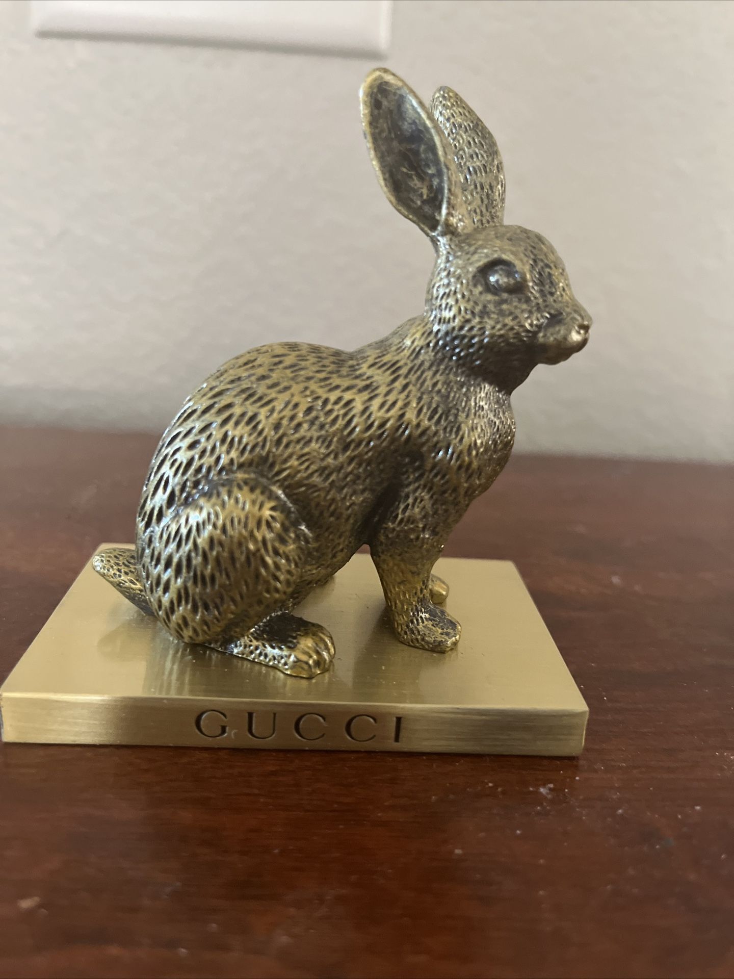 Gucci Bunny Paperweight