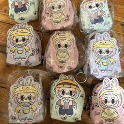 Labubu Mini Backpack Keychain