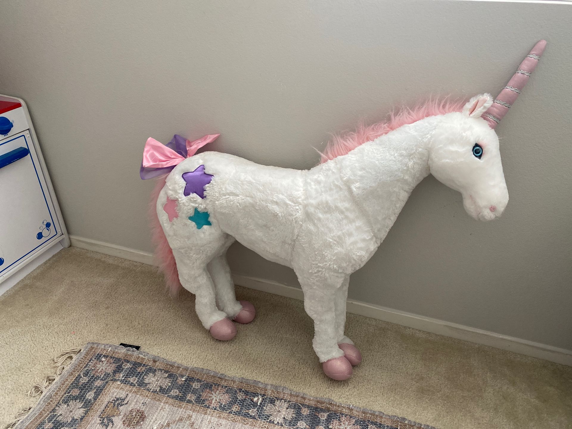 Melissa and Doug plush unicorn