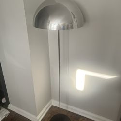 Vintage Chrome Floor Lamp.