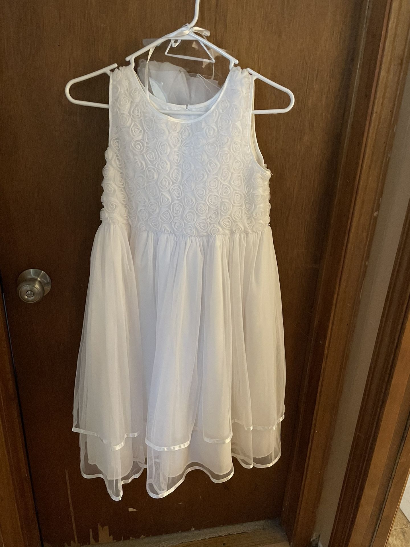 First Communion Dress And Veil