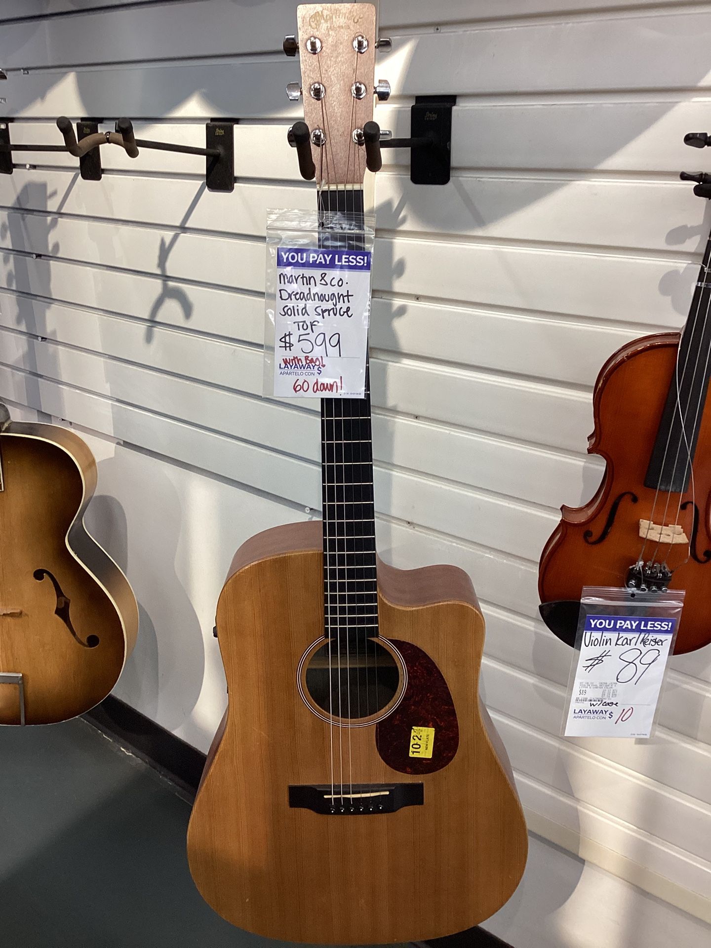 Martin Dreadnought Acoustic Guitar