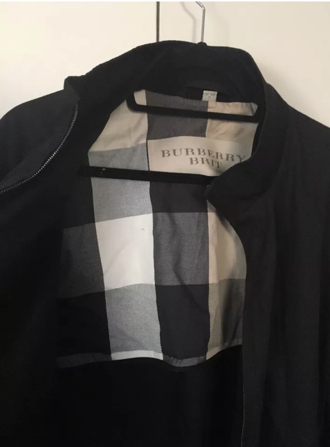 Men’s Burberry bomber jacket