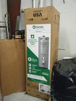 New 40 gal Gas Water Heater (installation included)