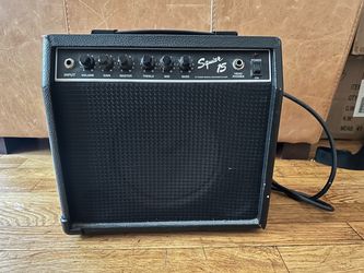 Squier 15 Guitar Amp (by Fender) — 15W Practice Amp