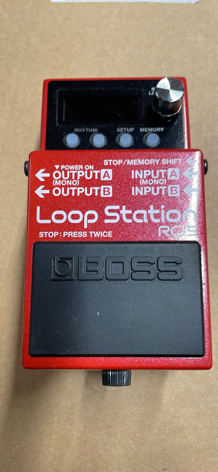 Boss loop station