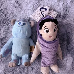 Monsters Inc Plushies 