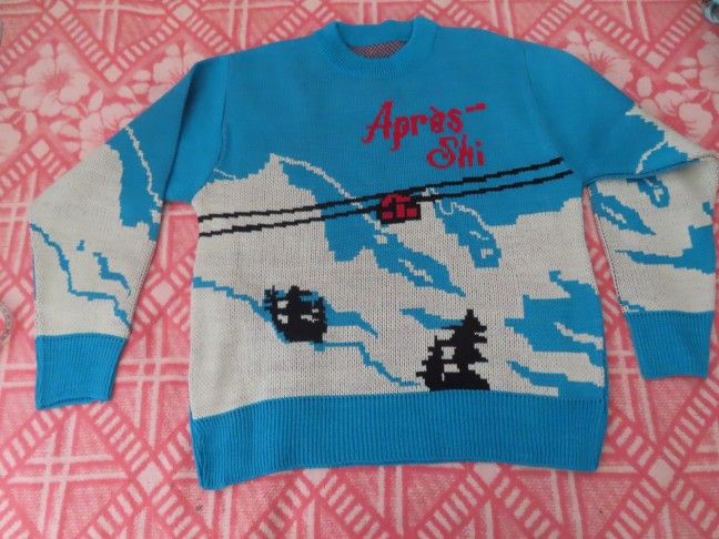 Falling For Christmas Lindsay Lohan Apres Ski Sweater no size (READ!!!)