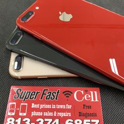 🔥🔥iPhone 8 Plus 64Gb Factory Unlocked With Warranty 