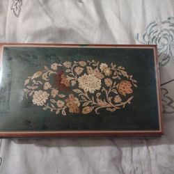 Swiss Musical Movement Jewelry Box