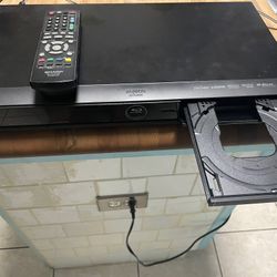 Sharp Aquios Blu Ray Disk Player With Remote 