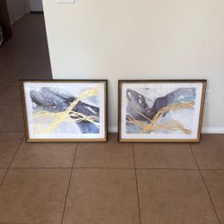 Two Modern Wall Painting 