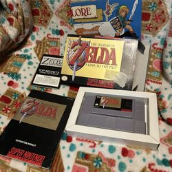 Zelda A Link To The Past SNES CIB 
