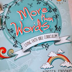 More Than Words Living Faith Bible Curriculum Level 1 BRAND NEW!