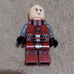 LEGO Sith Trooper Dark Red minifigure 75001 Star Wars Old Republic No Helmet. 