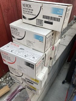 Xerox Cyan Dry Ink Toner Colorseries50 6R1050