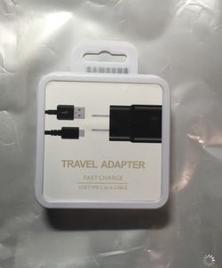 Samsung galaxy LG Fast charge USB C cable wall adapter