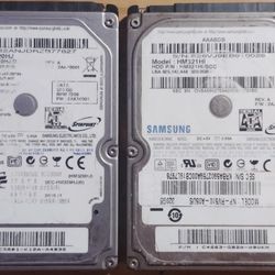 Laptop/Desktop Hard Drives (2)