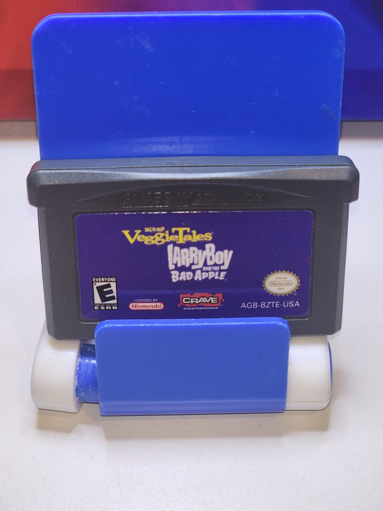Veggie Tales LarryBoy and the Bad Apple for Gameboy Advance